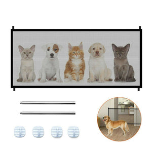 PORTABLE MESH MAGIC PET SAFETY GATE