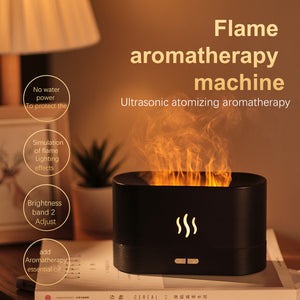 Aroma Air Humidifier With Flame Lamp