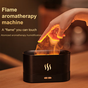 Aroma Air Humidifier With Flame Lamp