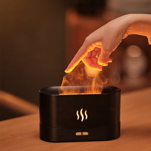 Aroma Air Humidifier With Flame Lamp