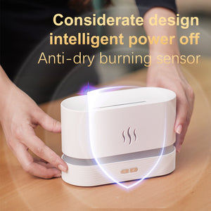 Aroma Air Humidifier With Flame Lamp