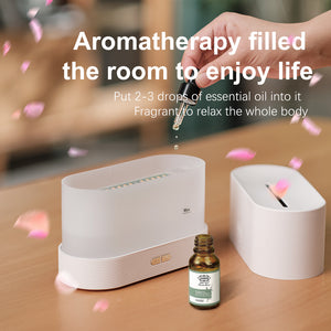 Aroma Air Humidifier With Flame Lamp