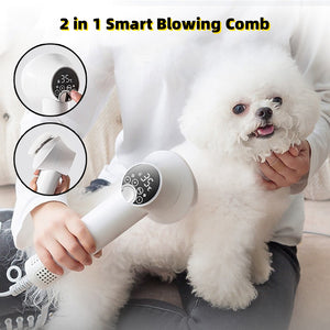 PETS HANDHELD BLOW HAIR DRYER COMB